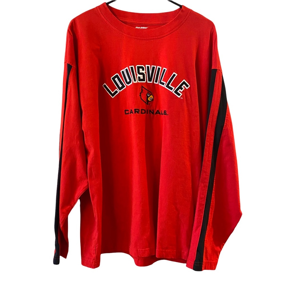 Vintage Louisville Cardinals NCAA Athletics Long Sleeve